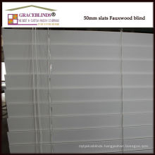 50mm foam wood slats low profile foam wood venetian blinds